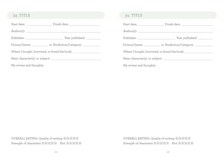 Sample content 3_My Book Journal