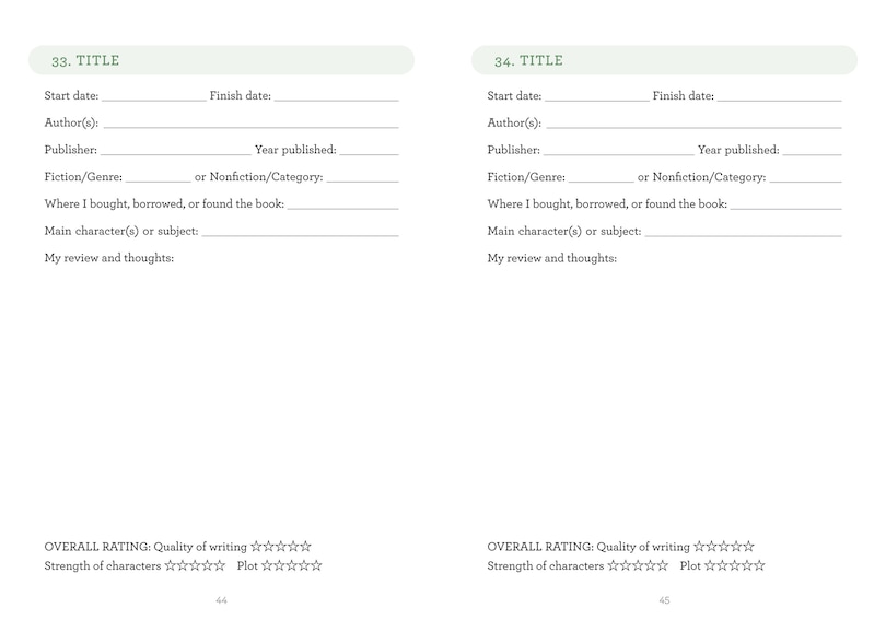 Sample content 3_My Book Journal