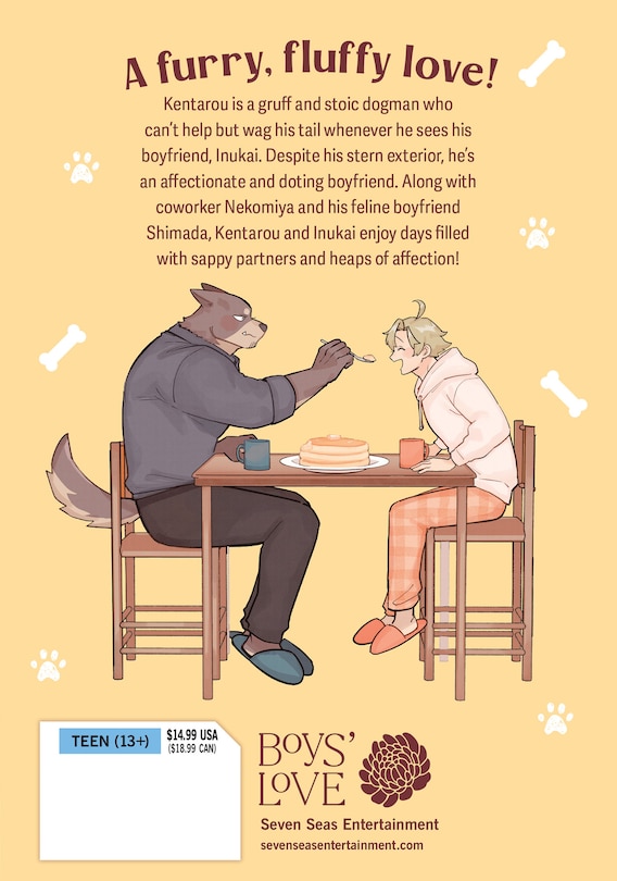 Back cover_My Boyfriend is a Dog Vol. 1