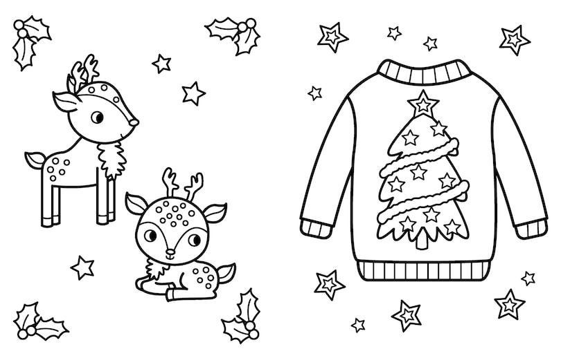 Sample content 4_My Busy Christmas Coloring Book