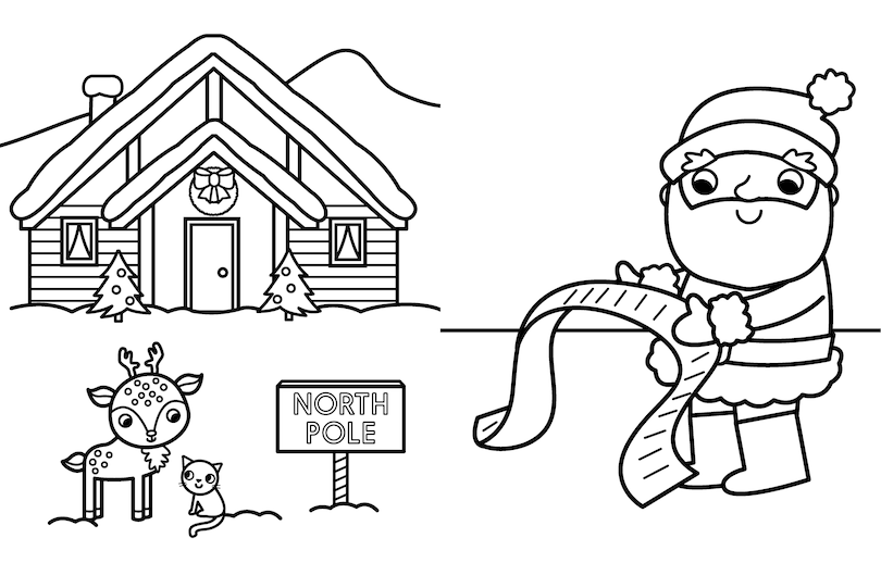 Sample content 5_My Busy Christmas Coloring Book
