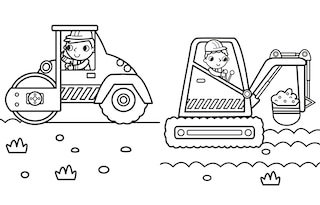 Sample content 2_My Busy Construction Coloring Book