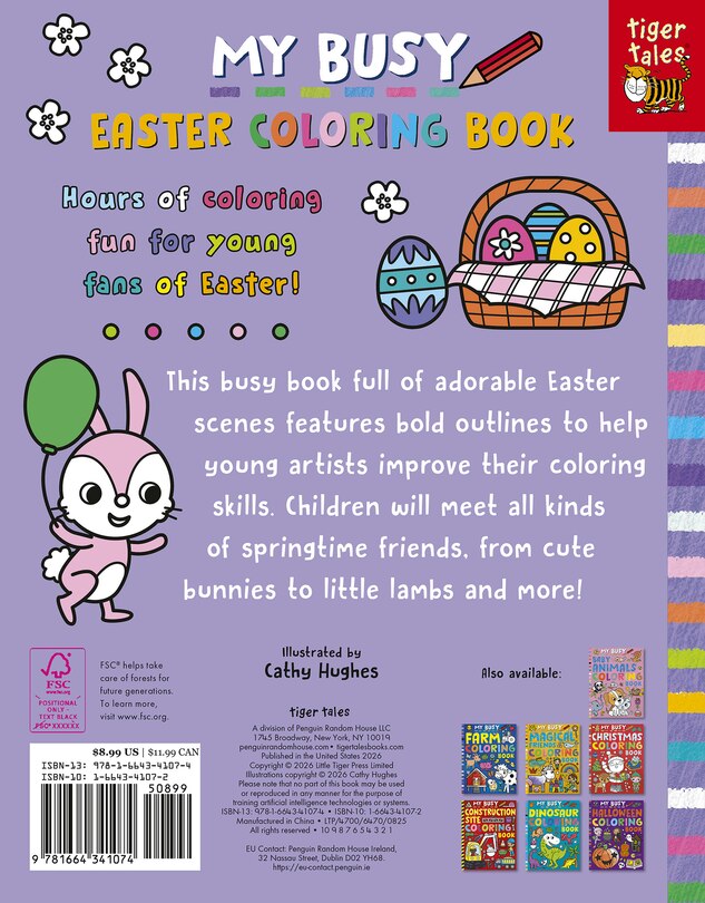 Sample content_My Busy Easter Coloring Book