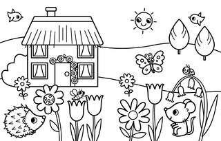 Sample content 5_My Busy Easter Coloring Book