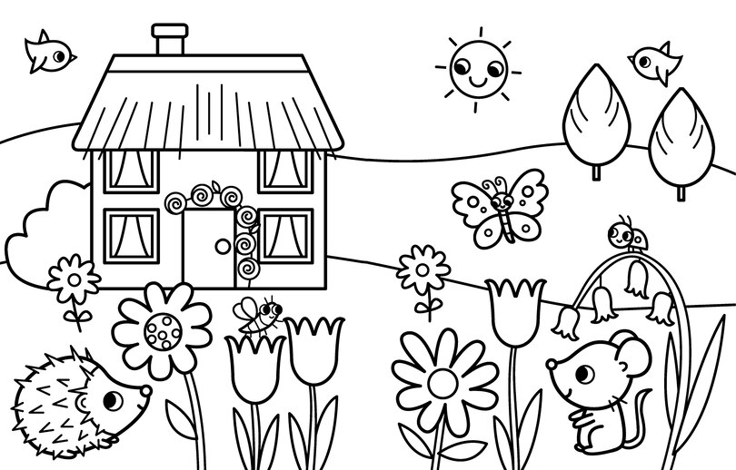 Sample content 5_My Busy Easter Coloring Book