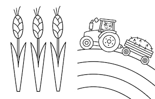 Sample content 4_My Busy Farm Coloring Book