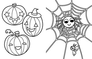 Sample content 2_My Busy Halloween Coloring Book