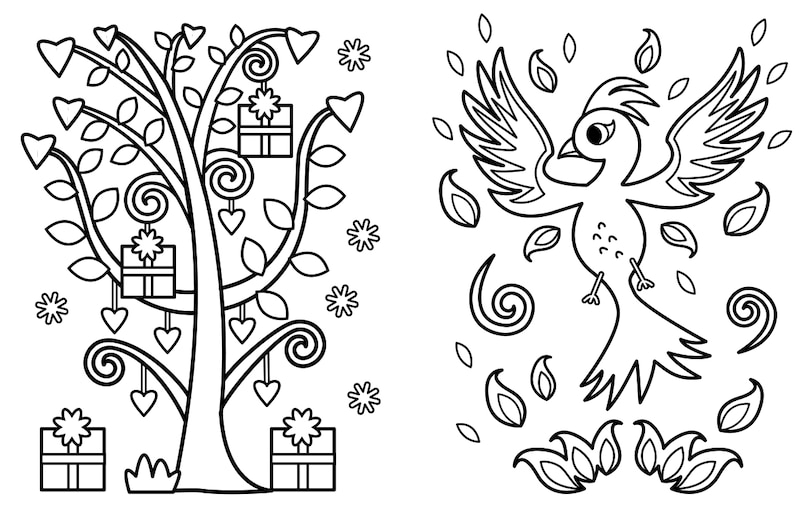 Sample content 2_My Busy Magical Friends Coloring Book