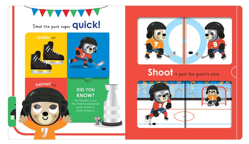 Sample content_My Busy Sports Book: Scholastic Early Learners