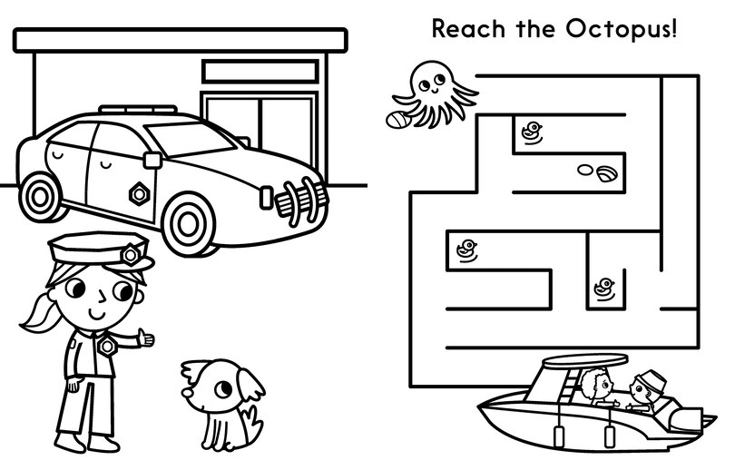 Sample content 2_My Busy Things That Go Coloring Book