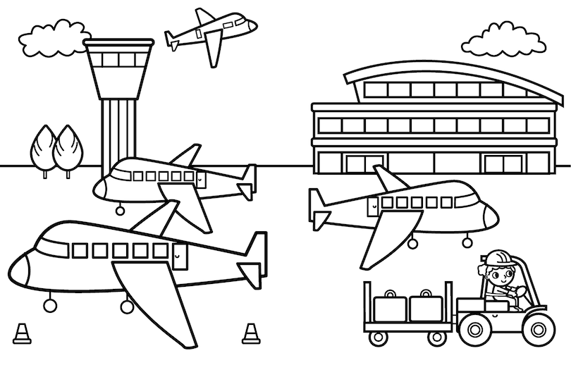Sample content 4_My Busy Things That Go Coloring Book