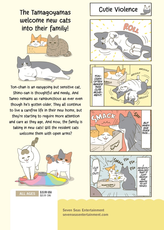 Back cover_My Cat is Such a Weirdo Vol. 8