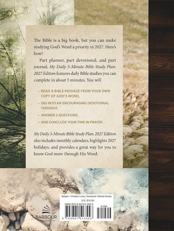 Back cover_My Daily 5-Minute Bible Study Plan (for men): 2027 Edition