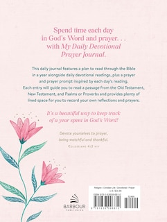 Back cover_My Daily Devotional Prayer Journal