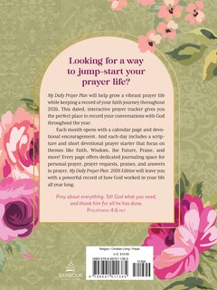 Back cover_My Daily Prayer Plan: 2026 Edition