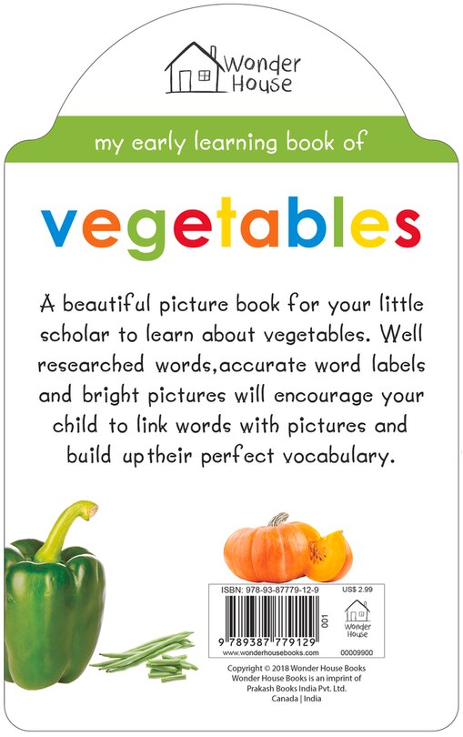 Aper&ccedil;u du contenu 5_My Early Learning Book of Vegetables