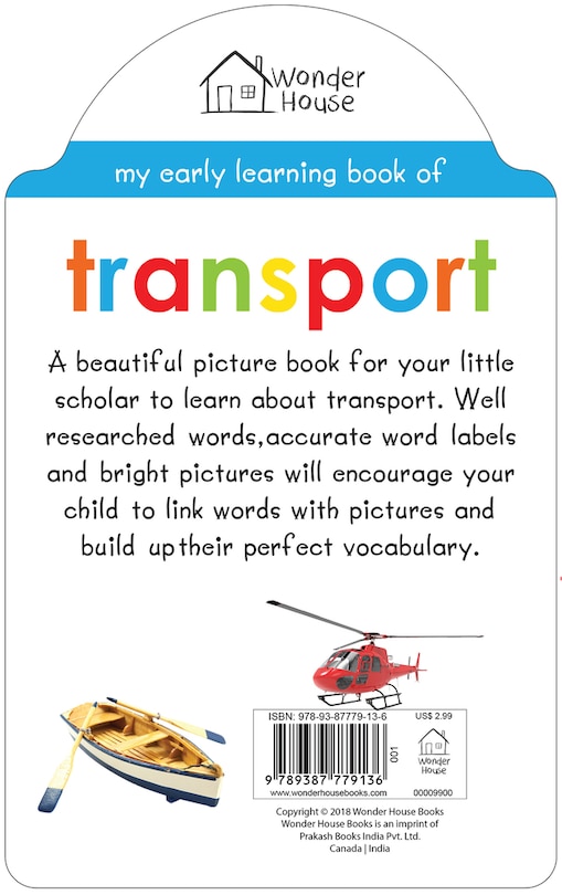 Sample content 5_My Early Learning Book of Transport