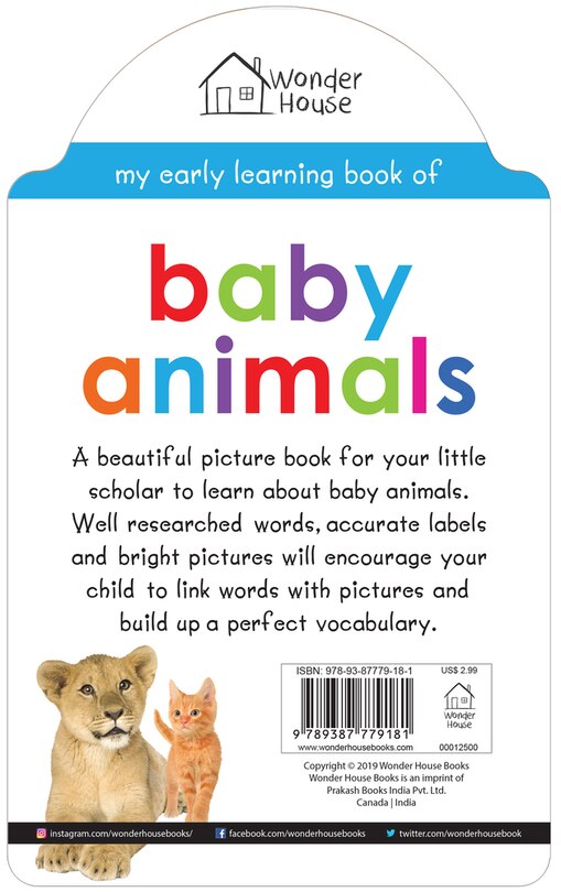 Aper&ccedil;u du contenu 5_My Early Learning Book of Baby Animals