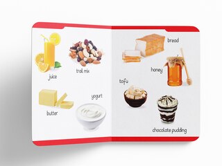 Sample content_My Early Learning Padded Book of Food