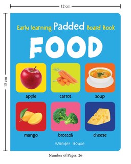 Sample content 5_My Early Learning Padded Book of Food