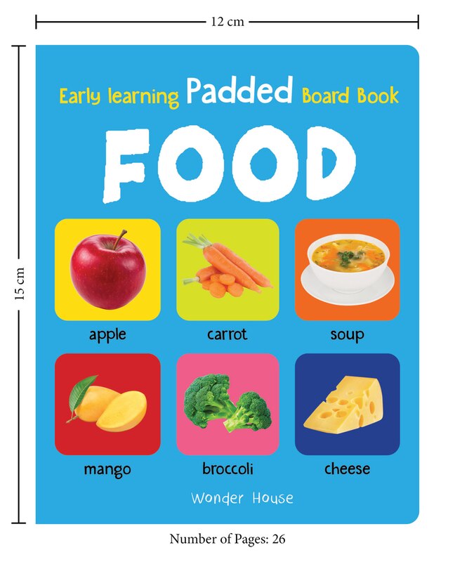 Sample content 5_My Early Learning Padded Book of Food
