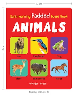 Sample content 5_My Early Learning Padded Book of Animals