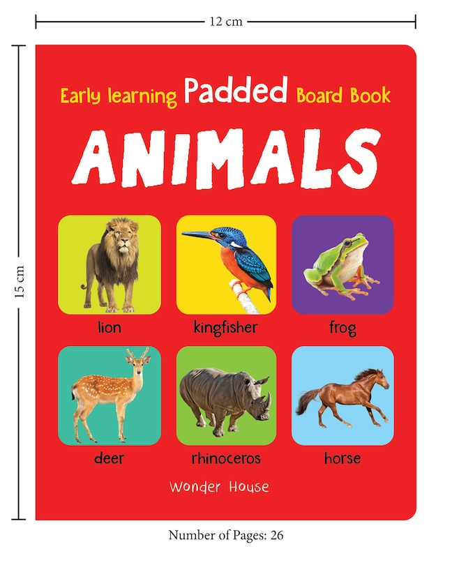 Sample content 5_My Early Learning Padded Book of Animals