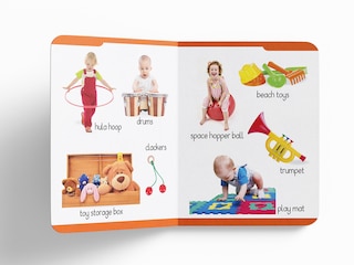 Aper&ccedil;u du contenu_My Early Learning Padded Book of Baby Objects