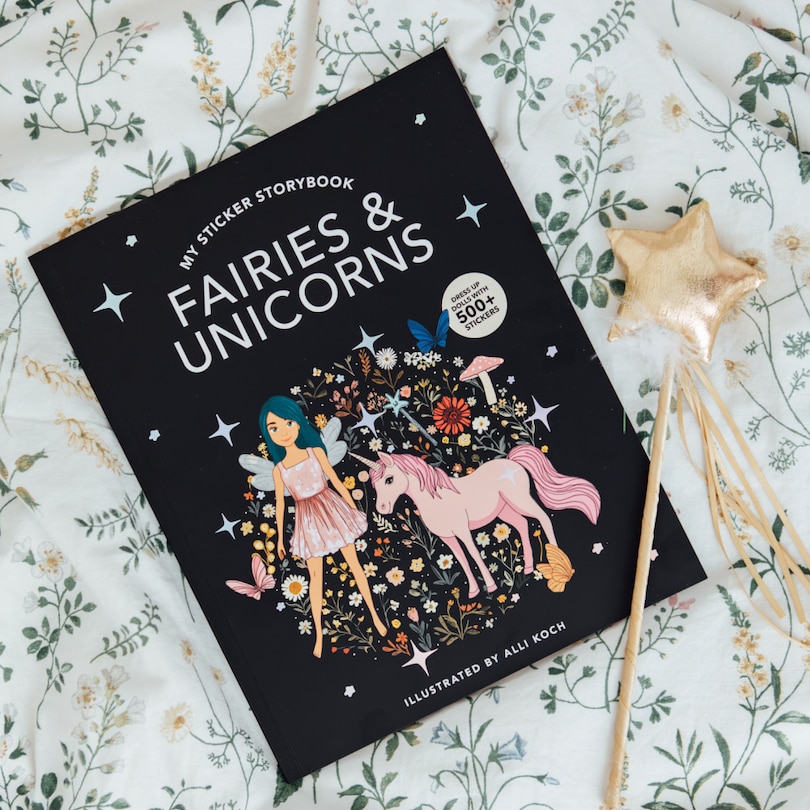 Sample content 2_My Fancy Sticker Storybook: Fairies and Unicorns
