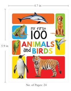 Aper&ccedil;u du contenu 4_My First 100 Animals And Birds: Padded Board Books