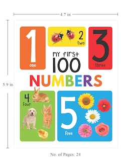 Sample content 4_My First 100 Numbers: Padded Board Books