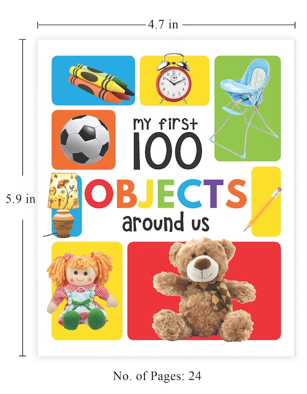 Sample content 4_My First 100 Objects Around Us: Padded Board Books