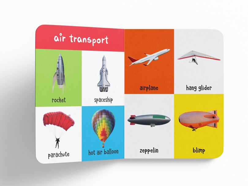 Sample content 2_My First 100 Things That Move: Padded Board Books