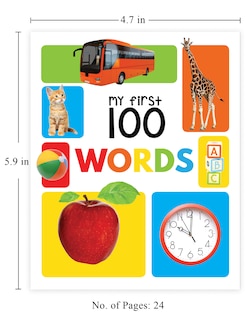 Aper&ccedil;u du contenu 4_My First 100 Words Board Book : My 100 Library Series