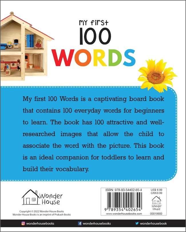Aper&ccedil;u du contenu 5_My First 100 Words Board Book : My 100 Library Series