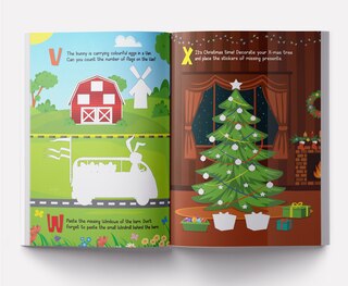 Aper&ccedil;u du contenu 2_My First ABC Sticker Book: Exciting Sticker Book With 100 Stickers