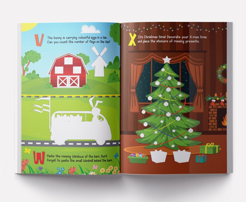 Aper&ccedil;u du contenu 2_My First ABC Sticker Book: Exciting Sticker Book With 100 Stickers