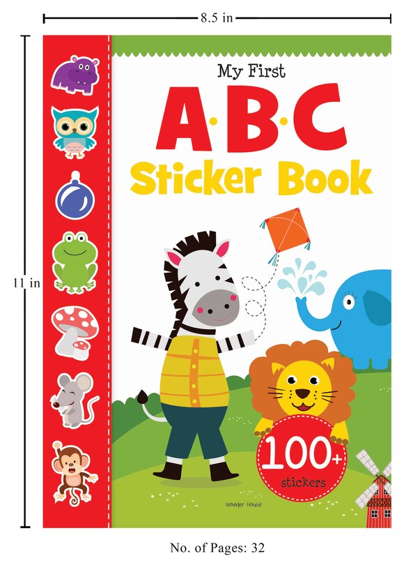 Aper&ccedil;u du contenu 4_My First ABC Sticker Book: Exciting Sticker Book With 100 Stickers