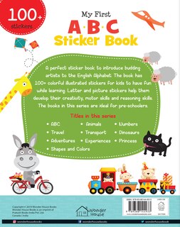 Aper&ccedil;u du contenu 5_My First ABC Sticker Book: Exciting Sticker Book With 100 Stickers