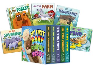 Aper&ccedil;u du contenu 5_My First Baby Animal Boxed Set - (mini Box set)