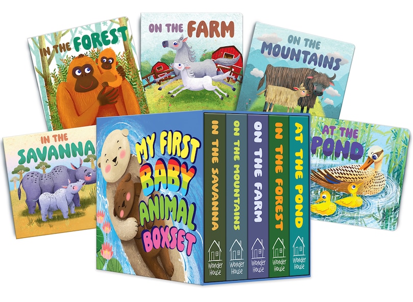 Aper&ccedil;u du contenu 5_My First Baby Animal Boxed Set - (mini Box set)