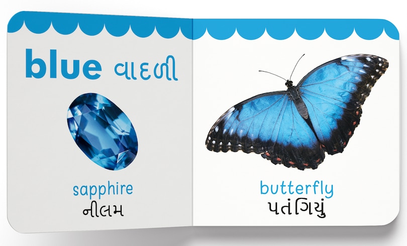 Aper&ccedil;u du contenu 3_My first book of colours English-Gujarati