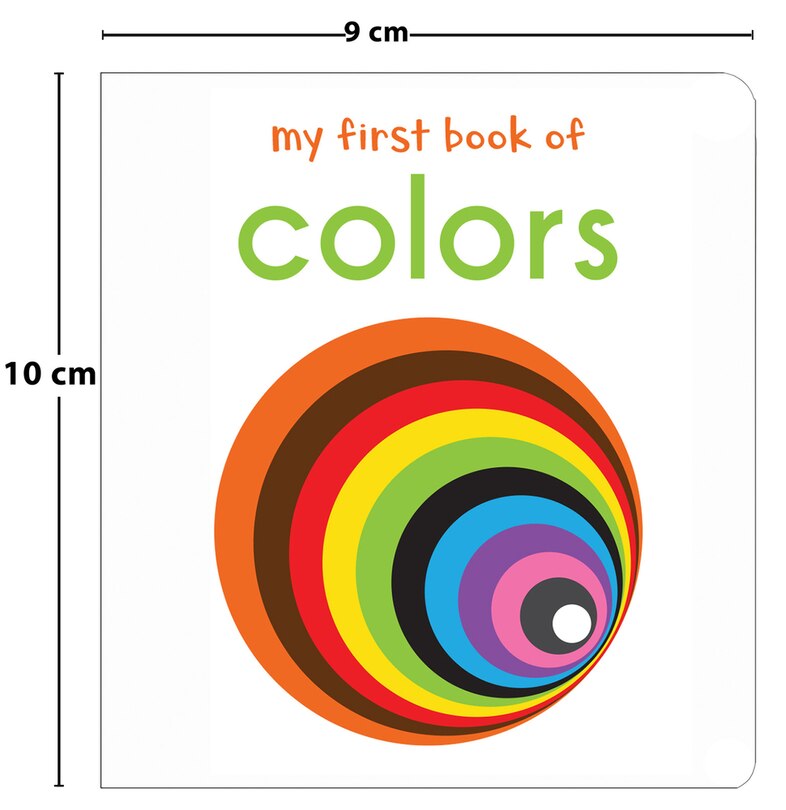 Aper&ccedil;u du contenu 4_My First Book of Colours: First Board Book