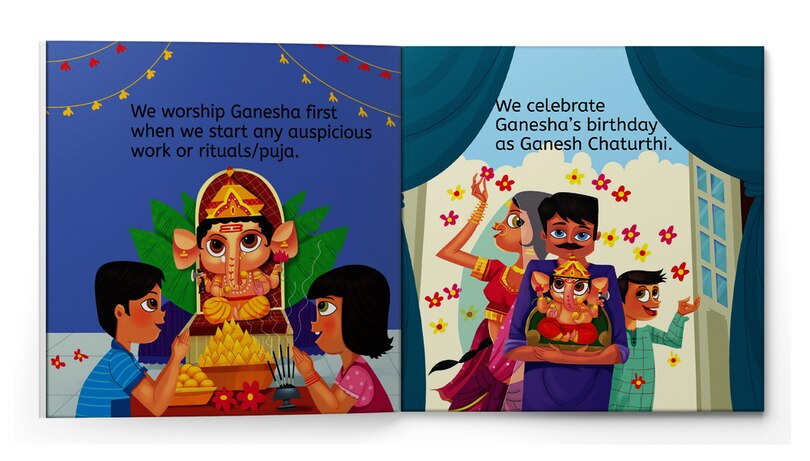 Aper&ccedil;u du contenu 2_My First Book of Ganesha