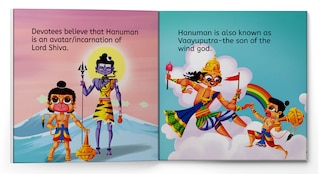 Aper&ccedil;u du contenu_My First Book of Hanuman