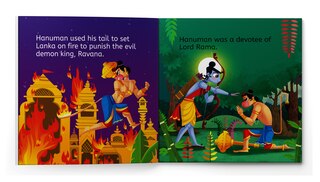 Aper&ccedil;u du contenu 2_My First Book of Hanuman