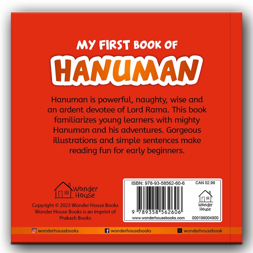 Aper&ccedil;u du contenu 5_My First Book of Hanuman