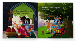 Aper&ccedil;u du contenu_My First Book of Krishna