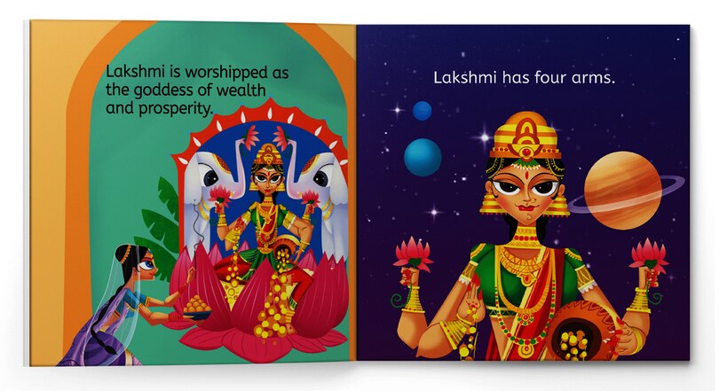 Aper&ccedil;u du contenu_My First Book of Lakshmi