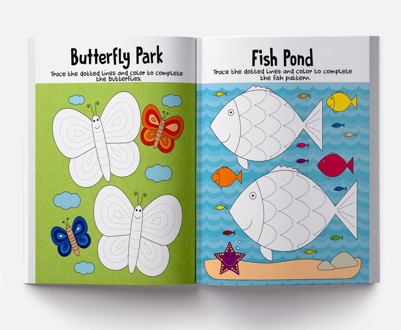 Aper&ccedil;u du contenu 4_My First Book of Patterns Pencil Control: Patterns Practice book for kids (Pattern Writing)